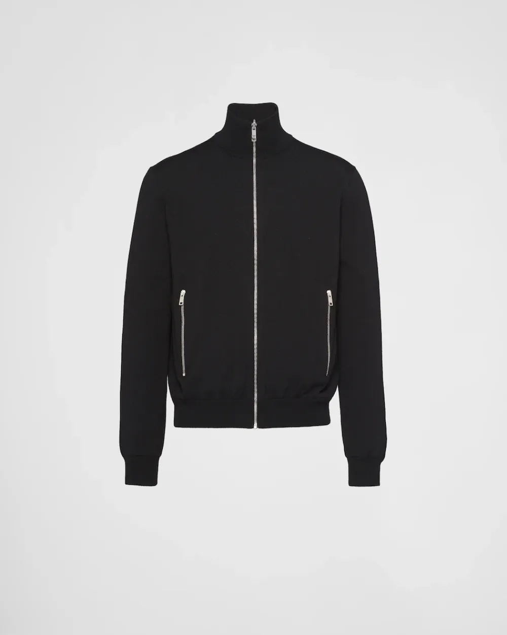 Hombre Prada TEJIDOS DE PUNTO^Chaqueta Reversible De Lana Y Re-nylon