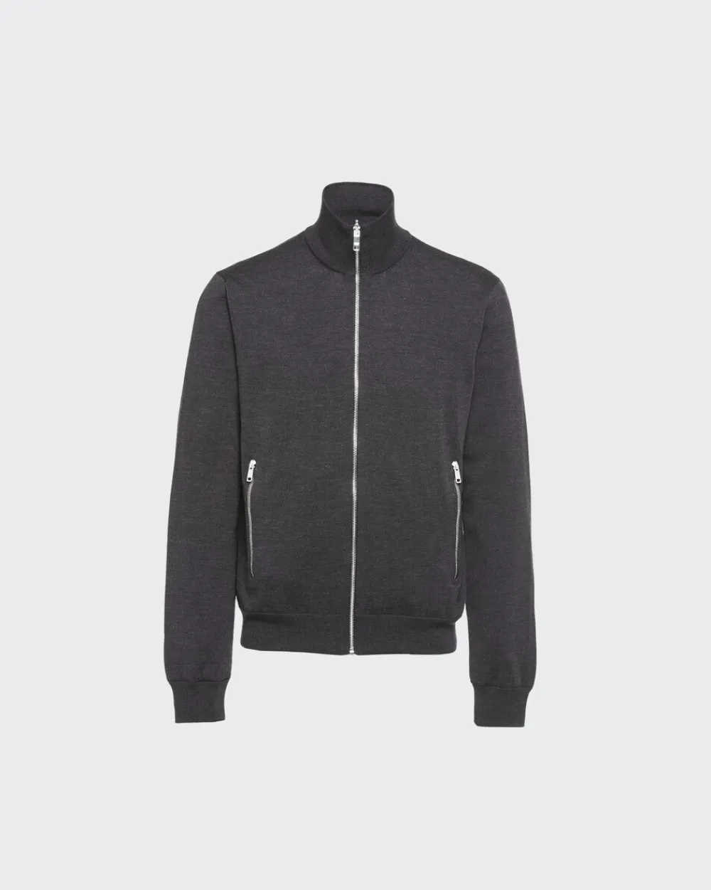 Hombre Prada TEJIDOS DE PUNTO^Chaqueta Reversible De Lana Y Re-nylon