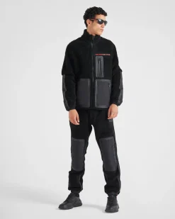 Hombre Prada ROPA^Chaqueta Técnica De Forro Polar Reciclado