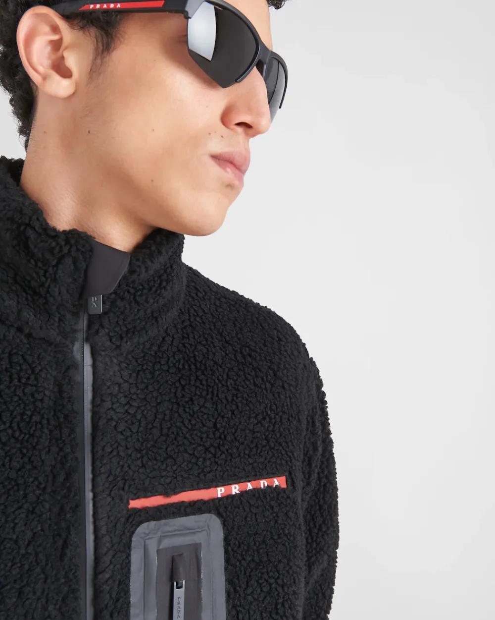 Hombre Prada ROPA^Chaqueta Técnica De Forro Polar Reciclado