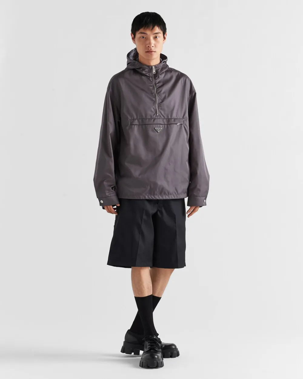 Hombre Prada COLECCIÓN MASCULINA|ROPA DE ABRIGO^Chaqueta Técnica De Re-nylon Con Capucha