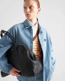 Mujer Prada TEJIDO VAQUERO^Chaqueta Vaquera