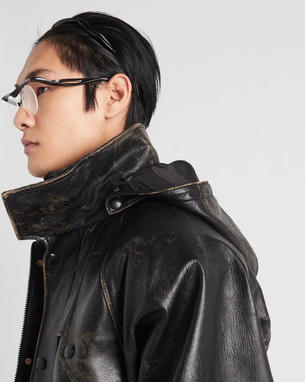 Hombre Prada ROPA DE PIEL^Chaquetón De Piel