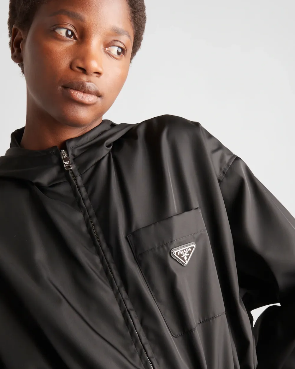 Mujer Prada COLECCIÓN FEMENINA|ROPA DE ABRIGO^Chubasquero De Re-nylon