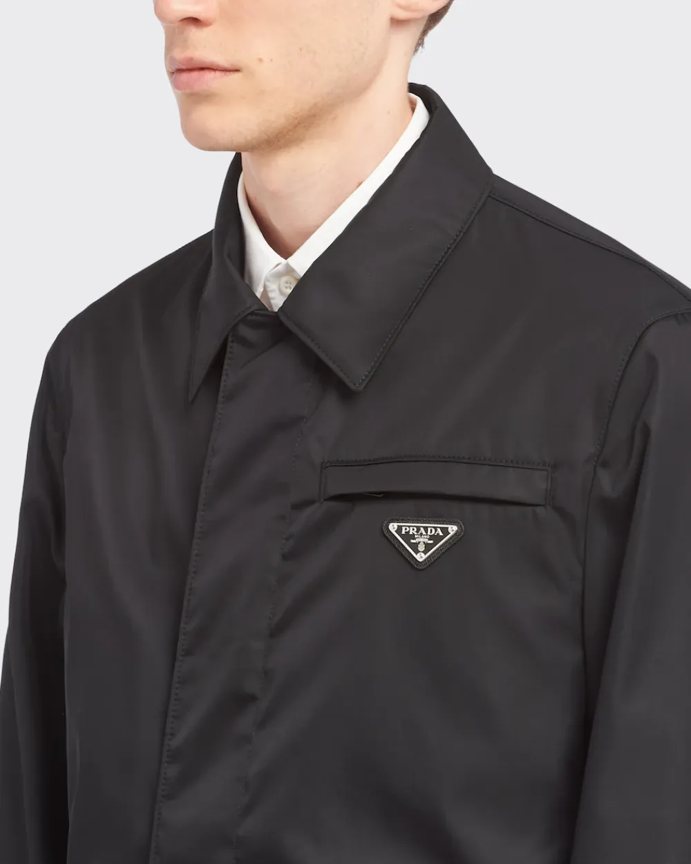Hombre Prada CHAQUETAS Y ABRIGOS^Chubasquero En Re-nylon
