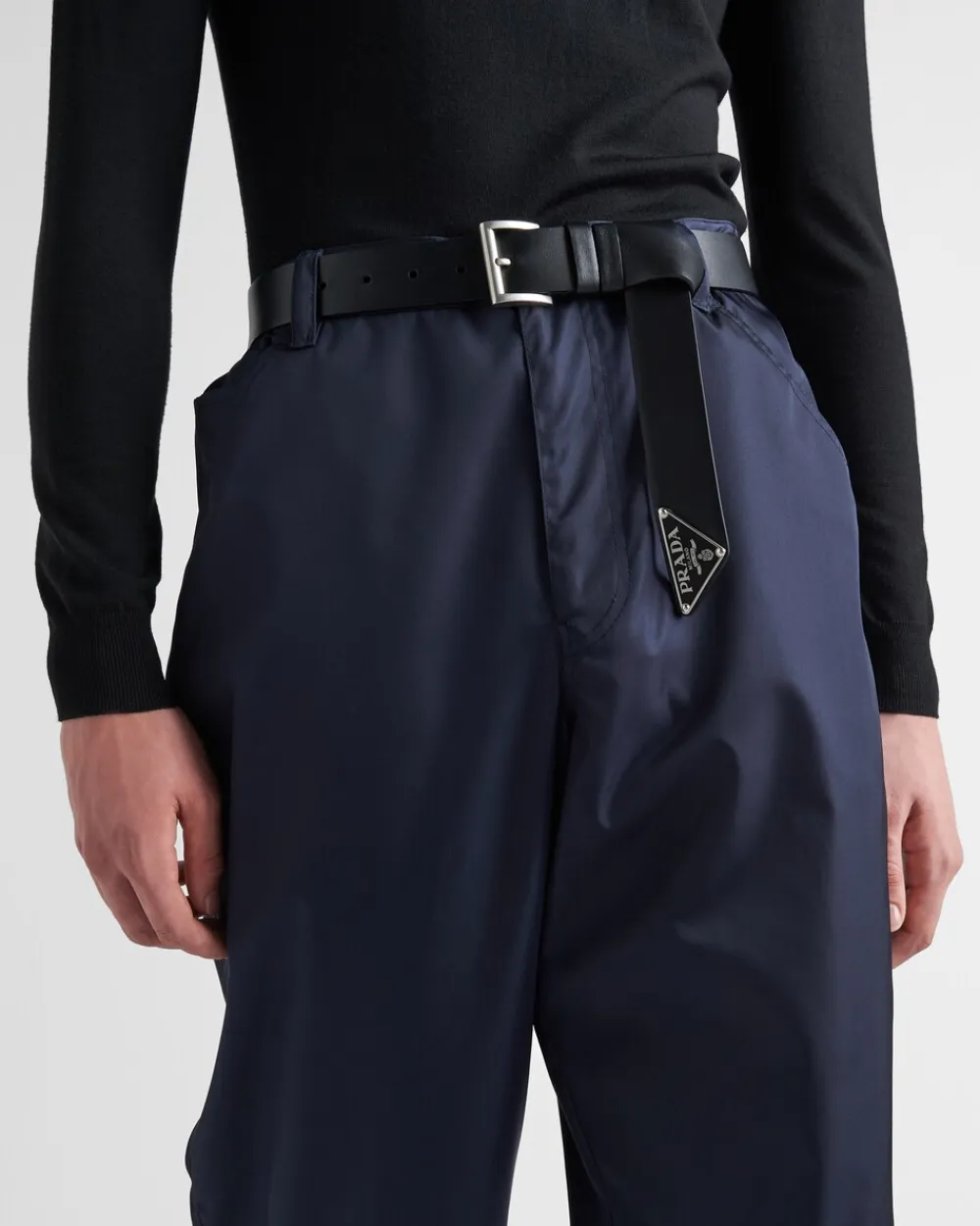Hombre Prada CINTURONES^Cinturón De Piel