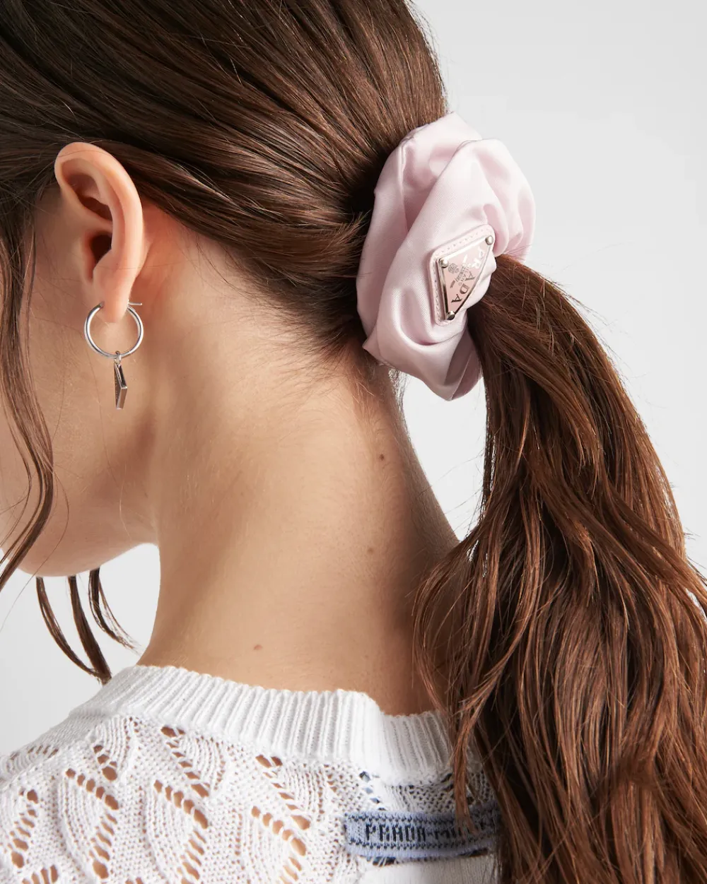 Mujer Prada COLECCIÓN FEMENINA|DIADEMAS Y ACCESORIOS PARA EL PELO^Coletero De Re-nylon