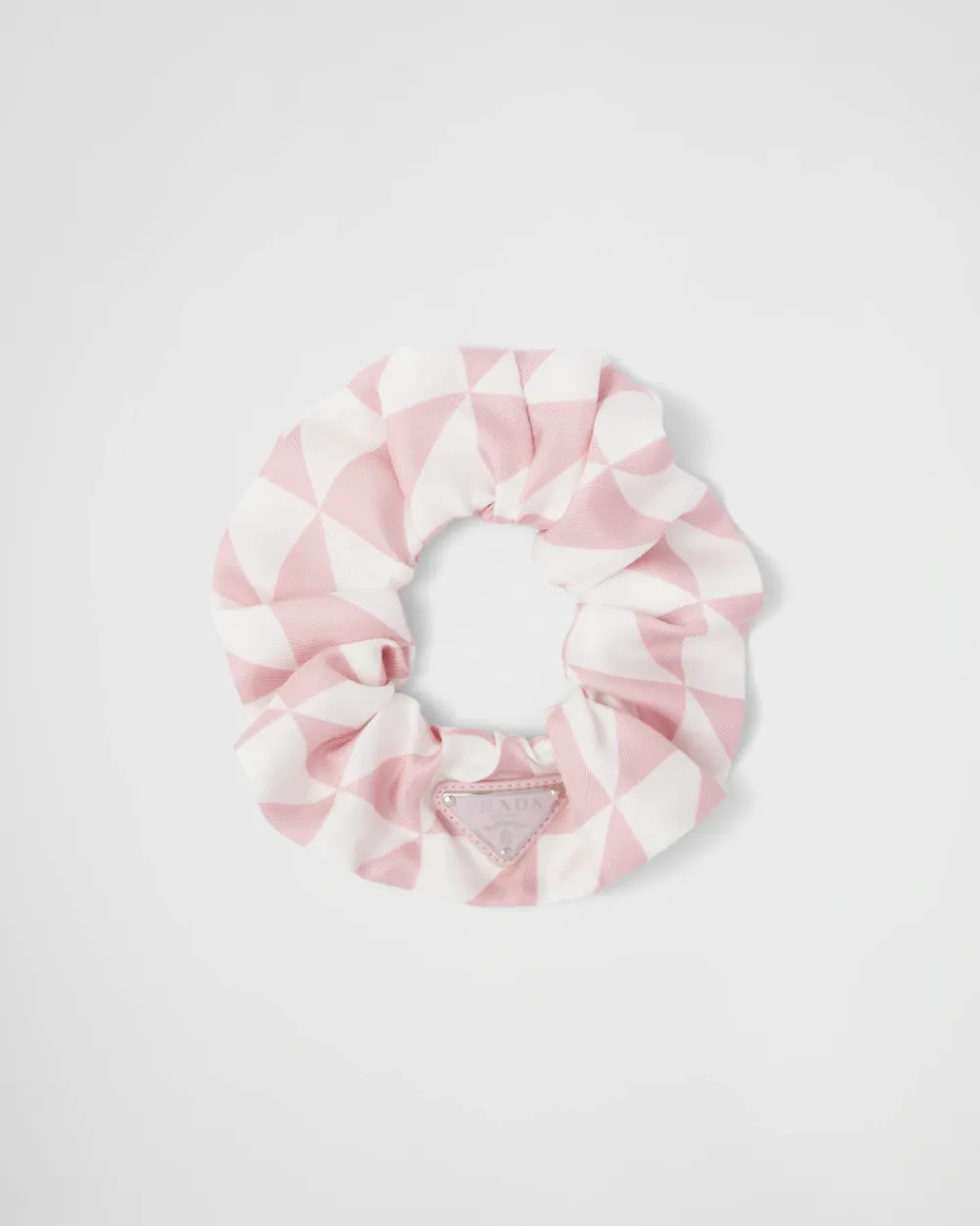 Mujer Prada DIADEMAS Y ACCESORIOS PARA EL PELO^Coletero De Sarga Estampada