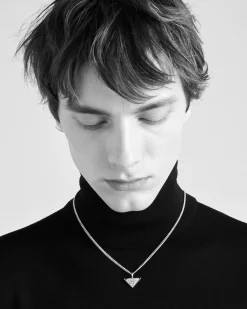 Mujer/Hombre Prada COLECCIÓN DE JOYERÍA ELEGANTE|COLECCIÓN DE JOYERÍA ELEGANTE^Collar Con Colgante Eternal Gold De Oro