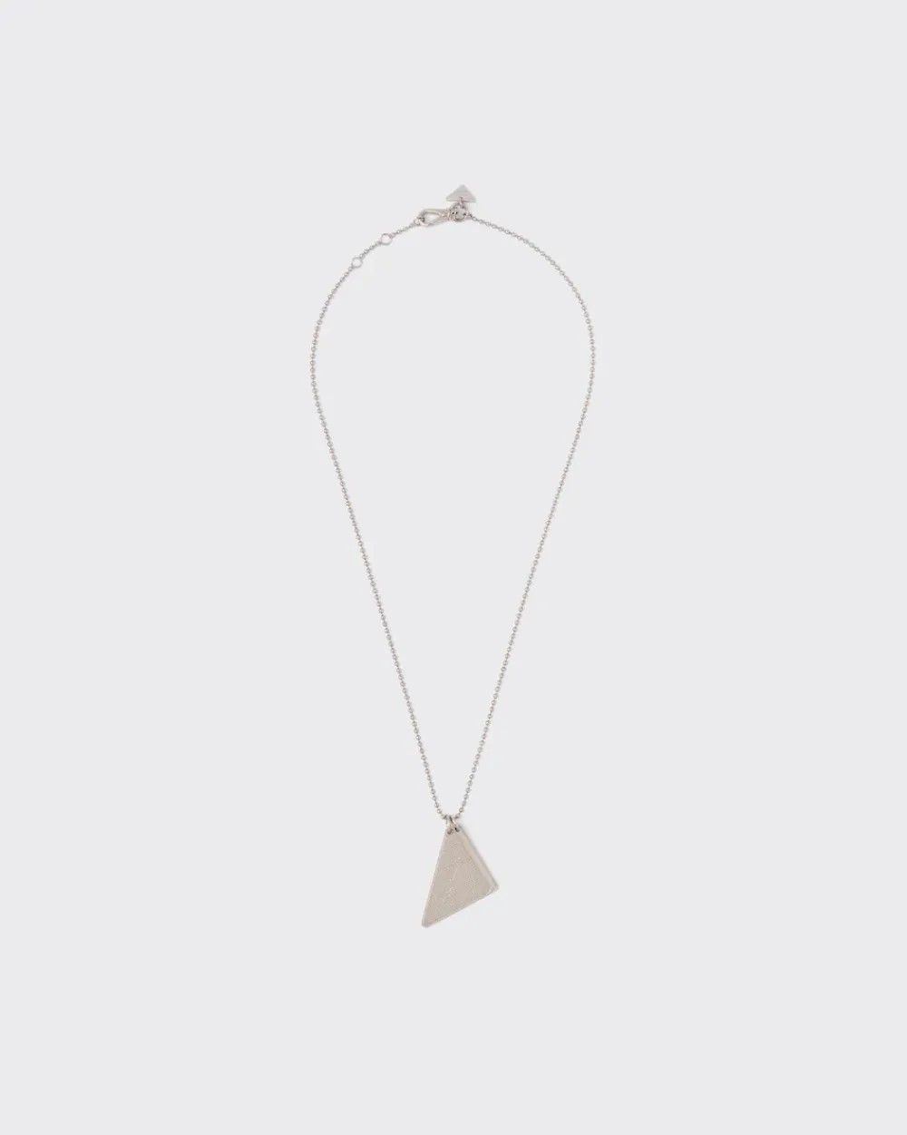 Hombre Prada JOYAS DE PLATA^Collar Con Colgante Symbole