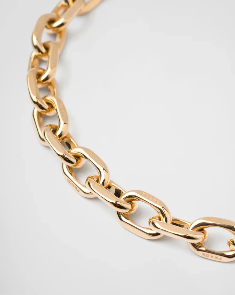 Mujer/Hombre Prada COLECCIÓN DE JOYERÍA ELEGANTE|COLECCIÓN DE JOYERÍA ELEGANTE^Collar De Cadena Eternal Gold De Oro Amarillo