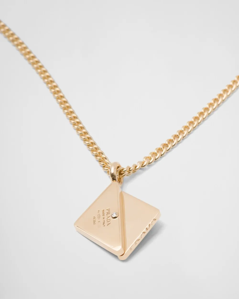 Mujer/Hombre Prada COLECCIÓN DE JOYERÍA ELEGANTE|COLECCIÓN DE JOYERÍA ELEGANTE^Collar Eternal Gold De Oro, Diamantes Y óNice