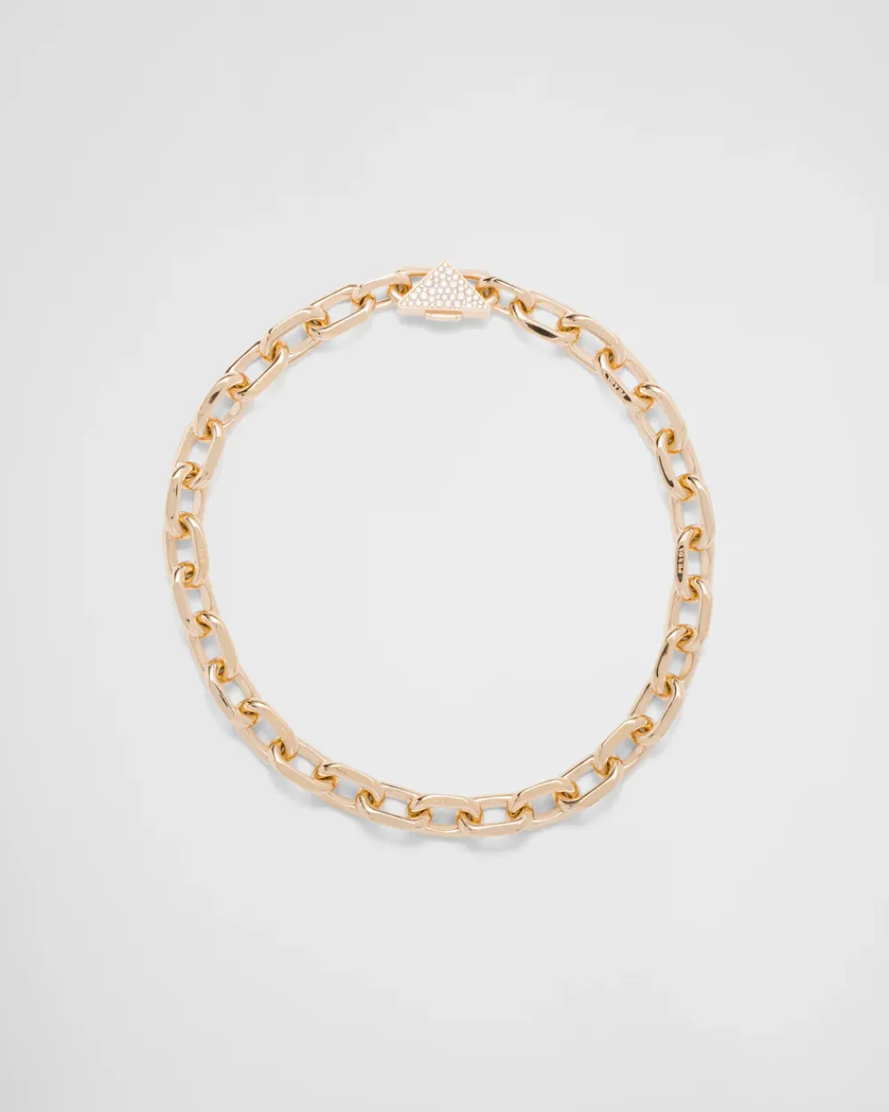 Mujer Prada COLECCIÓN DE JOYERÍA ELEGANTE^Collar Eternal Gold De Oro Y Diamantes