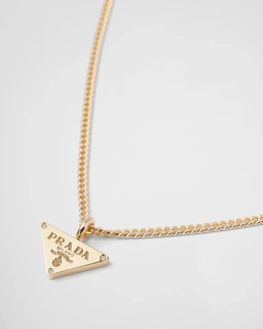 Mujer Prada COLECCIÓN DE JOYERÍA ELEGANTE^Collar Eternal Gold De Oro Y Diamantes