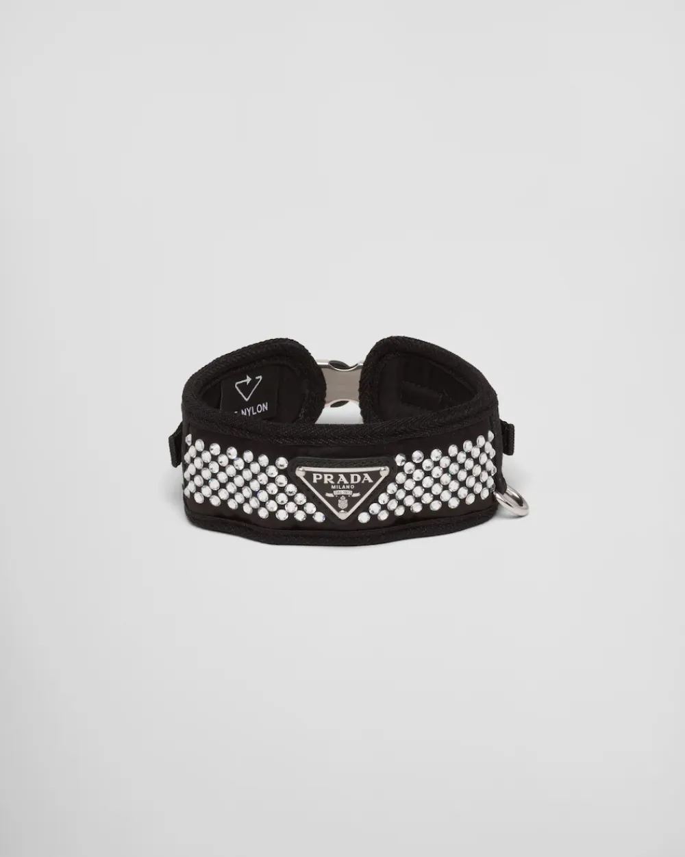 Mujer/Hombre Prada ACCESORIOS PARA MASCOTAS|ACCESORIOS PARA MASCOTAS^Collar Para Mascotas Satinado Con es