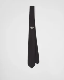 Hombre Prada COLECCIÓN MASCULINA|CORBATAS Y PAJARITAS^Corbata En Gabardina De Re-nylon