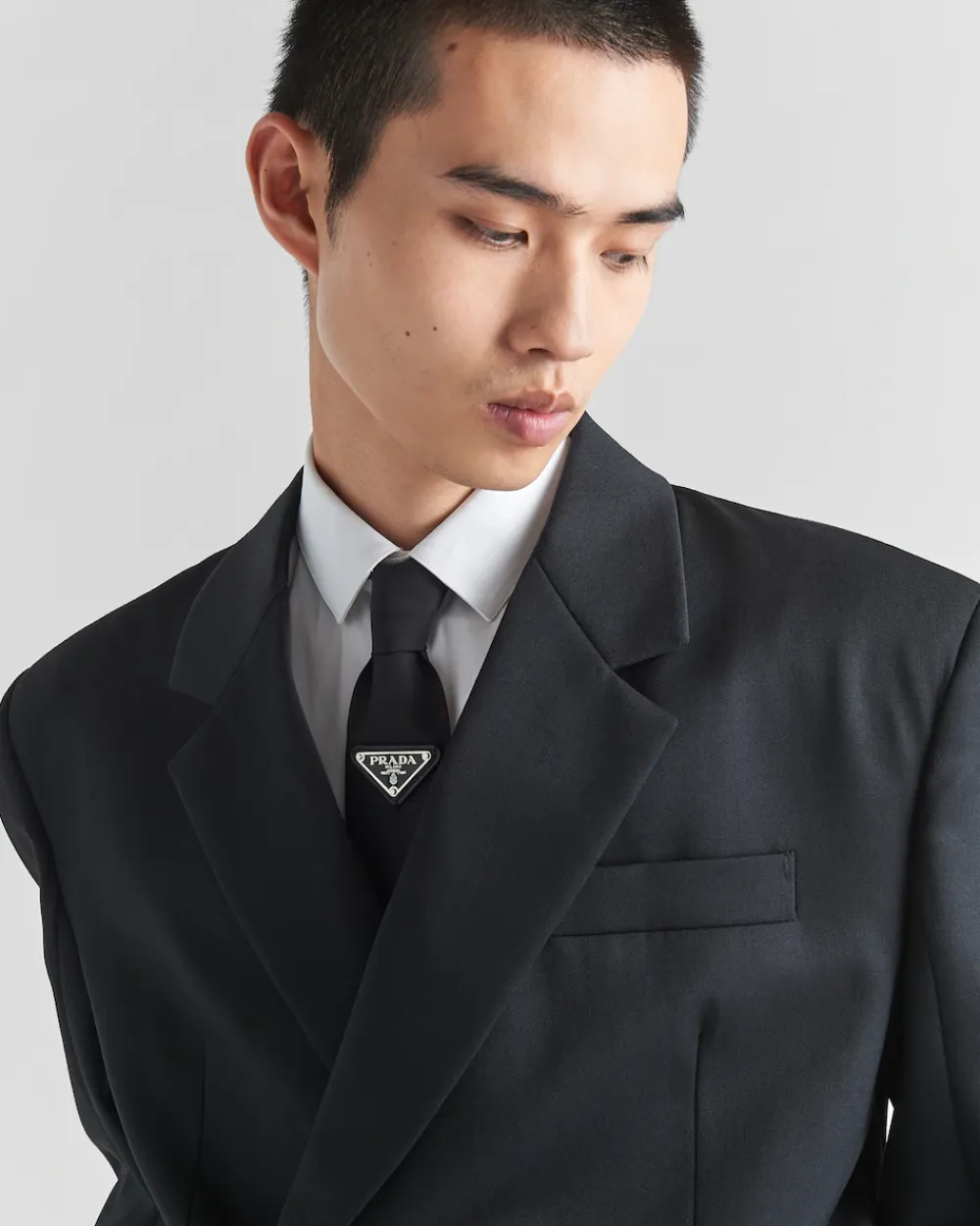 Hombre Prada COLECCIÓN MASCULINA|CORBATAS Y PAJARITAS^Corbata En Gabardina De Re-nylon