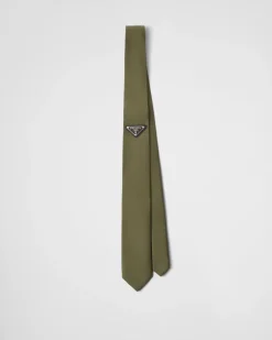 Hombre Prada COLECCIÓN MASCULINA|CORBATAS Y PAJARITAS^Corbata En Gabardina De Re-nylon