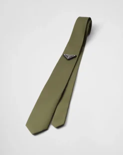 Hombre Prada COLECCIÓN MASCULINA|CORBATAS Y PAJARITAS^Corbata En Gabardina De Re-nylon
