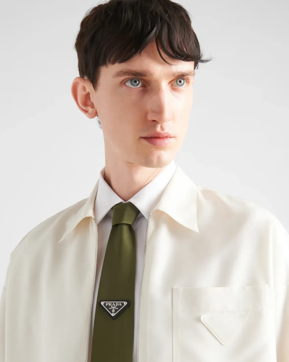 Hombre Prada COLECCIÓN MASCULINA|CORBATAS Y PAJARITAS^Corbata En Gabardina De Re-nylon