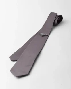 Hombre Prada COLECCIÓN MASCULINA|CORBATAS Y PAJARITAS^Corbata En Gabardina De Re-nylon