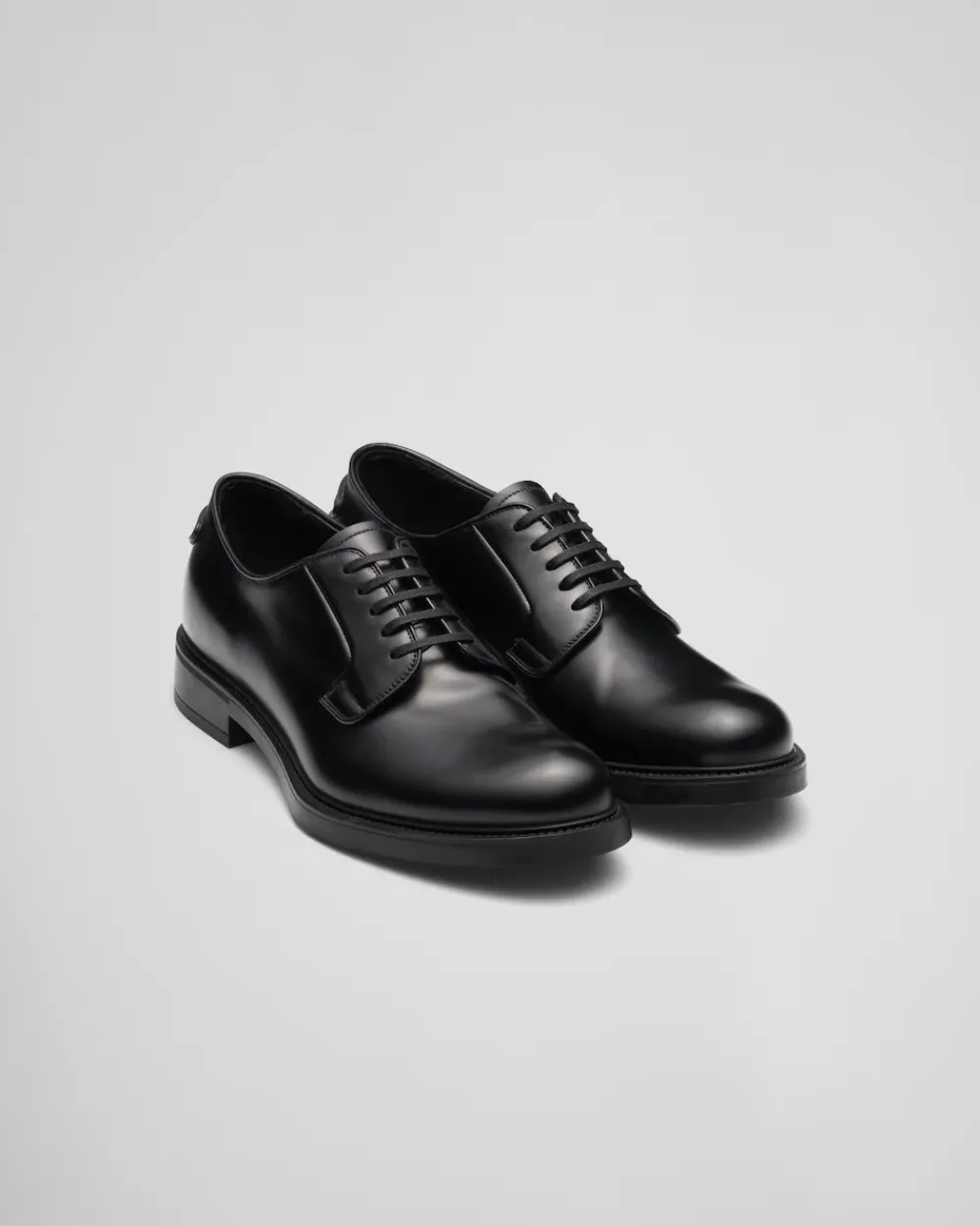 Hombre Prada ZAPATOS CON CORDONES^Cordones De Piel Cepillada