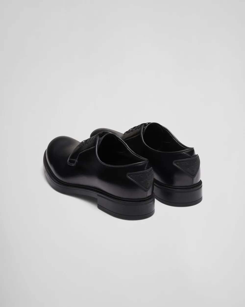 Hombre Prada ZAPATOS CON CORDONES^Cordones De Piel Cepillada