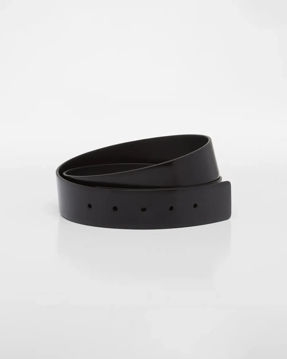 Hombre Prada CINTURONES PERSONALIZADOS^Correa De Cinturón De Piel Cepillada