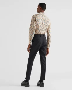 Hombre Prada CAMISAS^Cotton Shirt