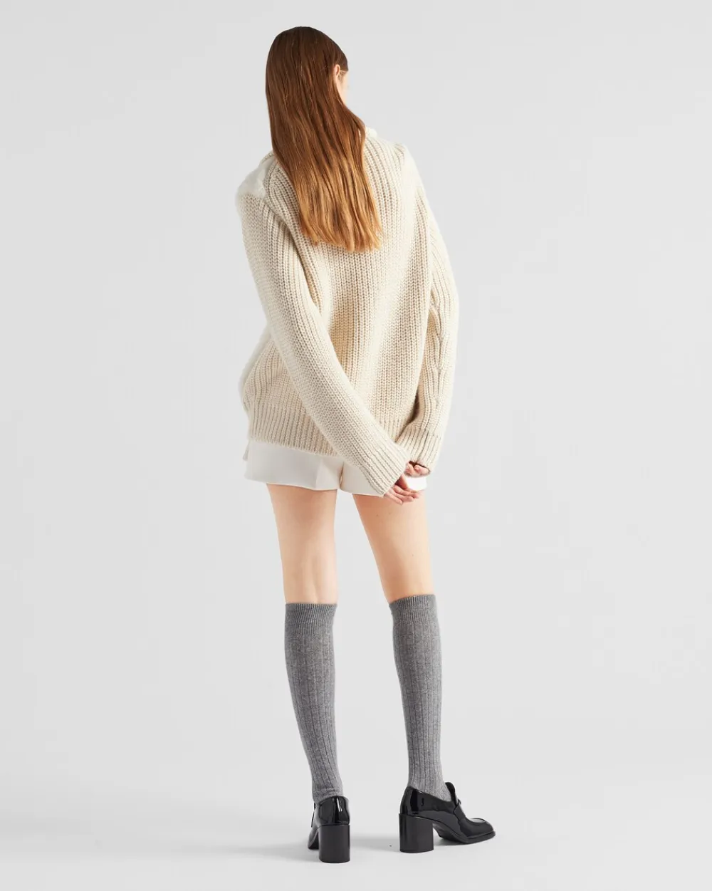 Mujer Prada TEJIDOS DE PUNTO^Cárdigan De Alpaca