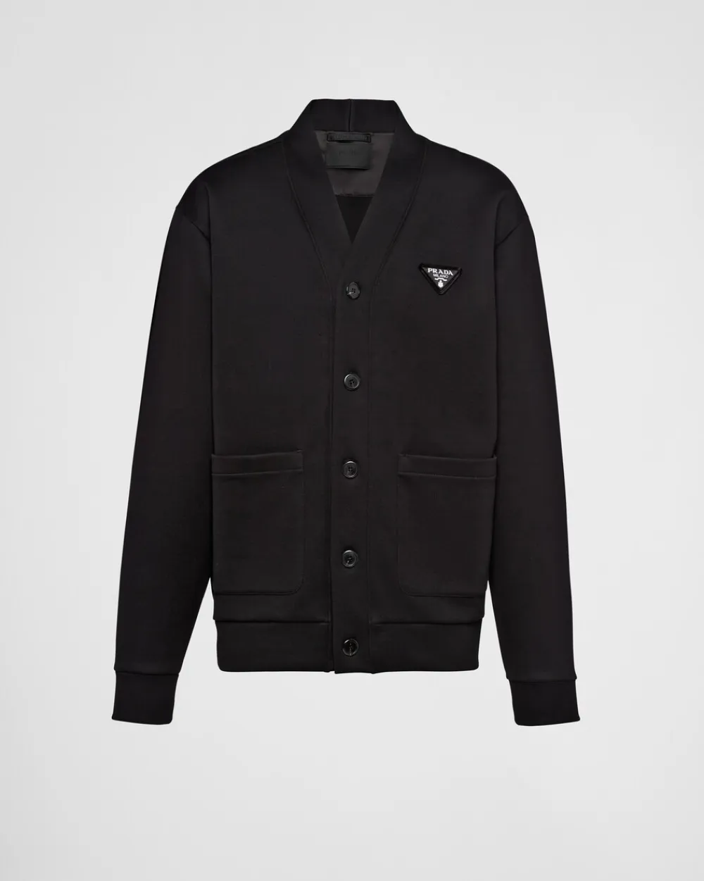 Hombre Prada ROPA DEPORTIVA Y SUDADERAS^Cárdigan De Felpa De Algodón