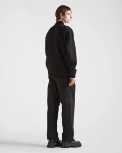 Hombre Prada ROPA DEPORTIVA Y SUDADERAS^Cárdigan De Felpa De Algodón