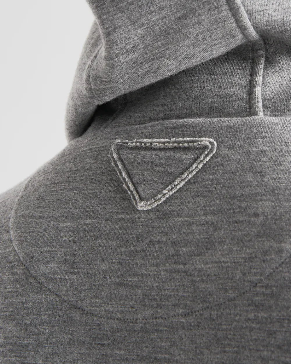 Hombre Prada ROPA DEPORTIVA Y SUDADERAS^Cárdigan En Mezcla De Cachemir Con Capucha