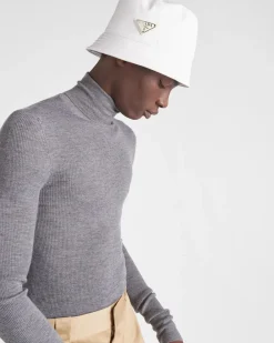 Hombre Prada TEJIDOS DE PUNTO^Cuello Alto De Cachemir