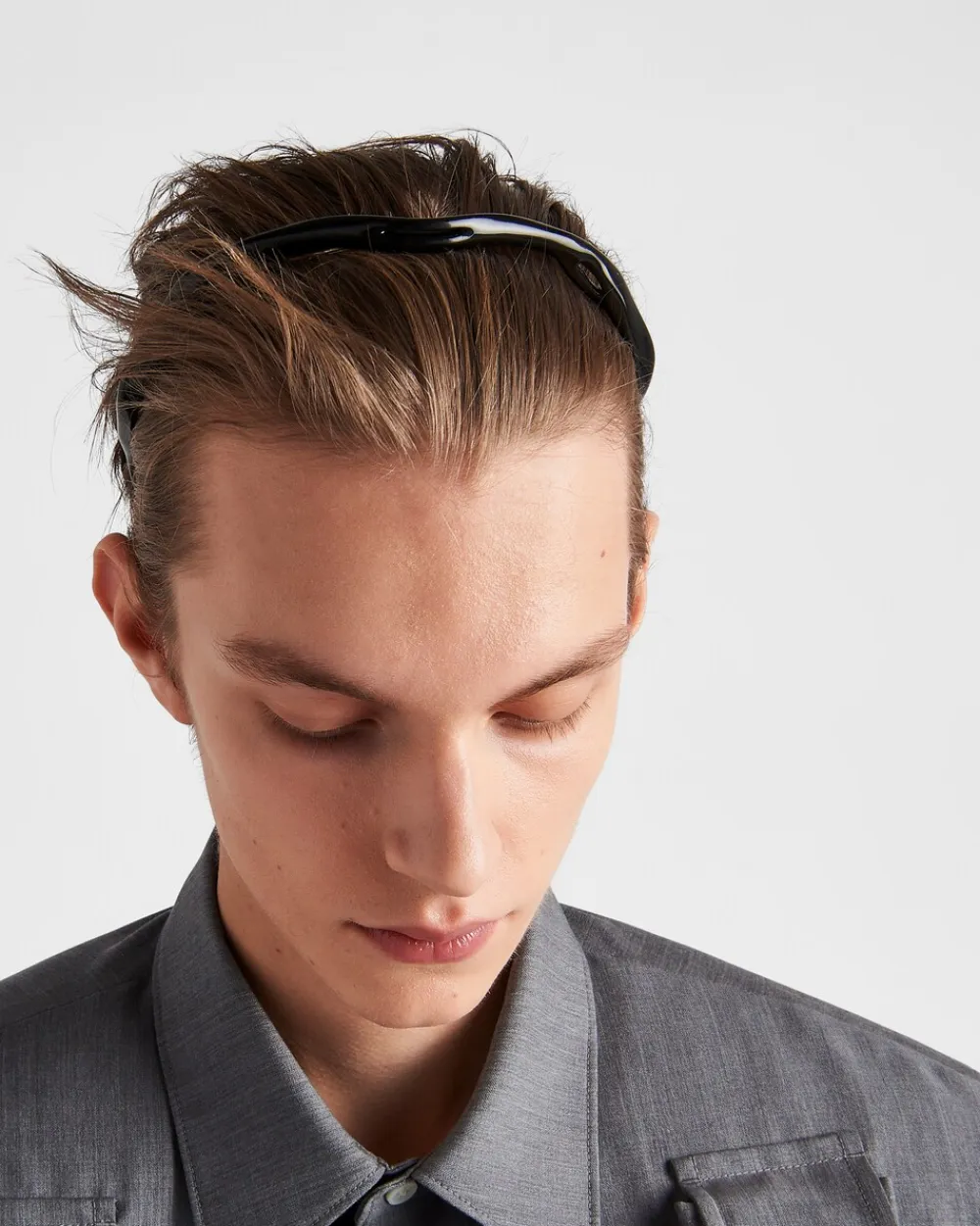 Hombre Prada JOYAS DE FANTASÍA^Diadema De Nylon