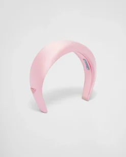 Mujer Prada DIADEMAS Y ACCESORIOS PARA EL PELO^Diadema De Satén