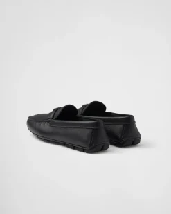 Hombre Prada MOCASINES^Drivers De Efecto Ante