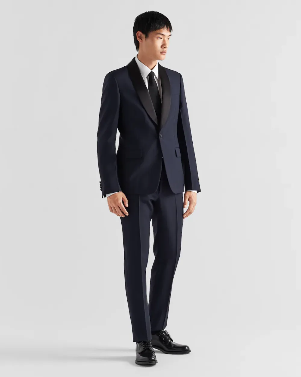 Hombre Prada TRAJES^Esmoquin De Cruzado Simple De Lana Y Mohair