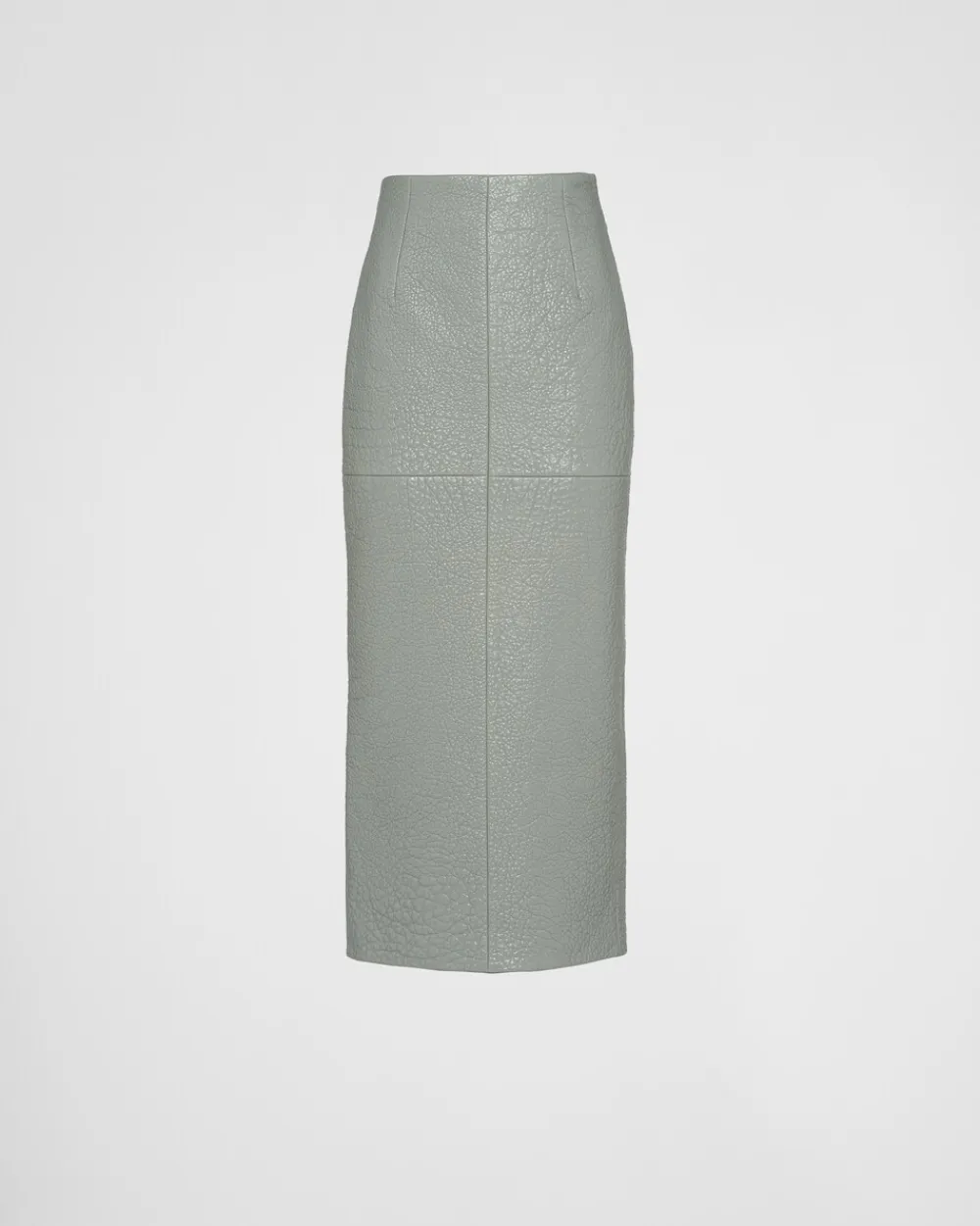 Mujer Prada ROPA DE PIEL^Falda De Napa
