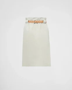 Mujer Prada ROPA DE PIEL^Falda De Piel