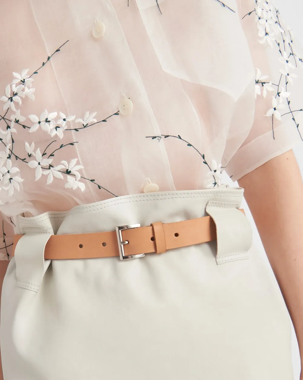 Mujer Prada ROPA DE PIEL^Falda De Piel