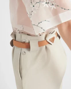 Mujer Prada ROPA DE PIEL^Falda De Piel