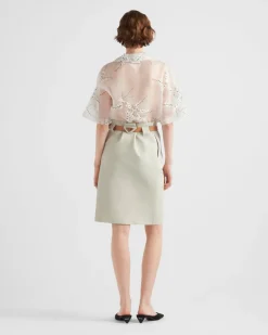 Mujer Prada ROPA DE PIEL^Falda De Piel