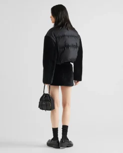 Mujer Prada ROPA DE PIEL^Falda De Piel Vuelta