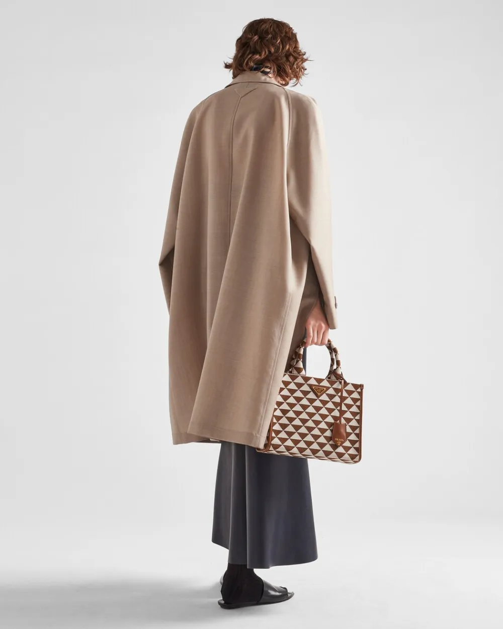 Mujer Prada ROPA DE PIEL^Falda Larga De Napa