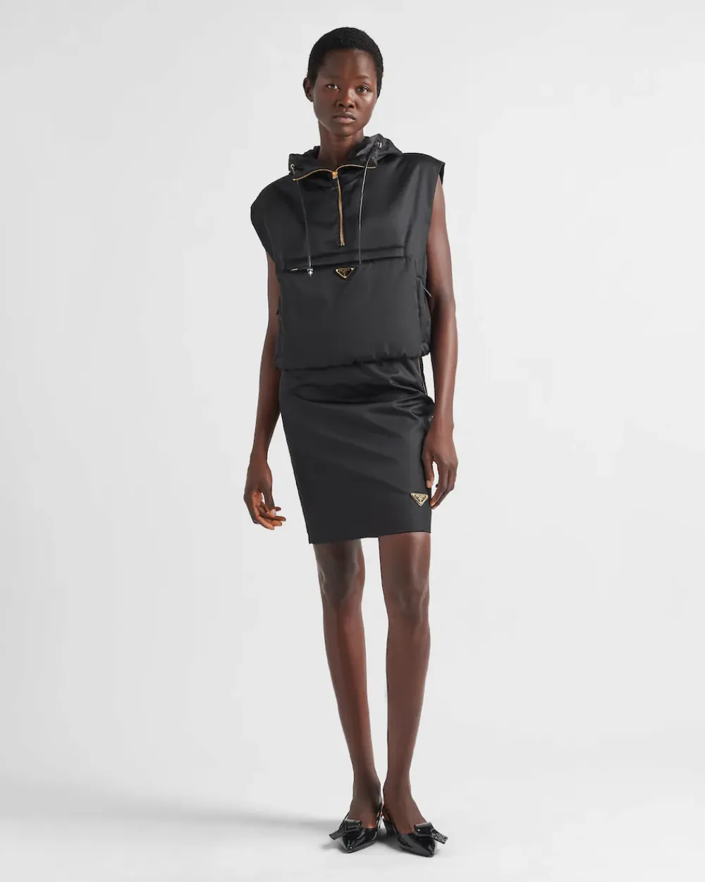 Mujer Prada COLECCIÓN FEMENINA|FALDAS^Falda Lápiz De Re-nylon