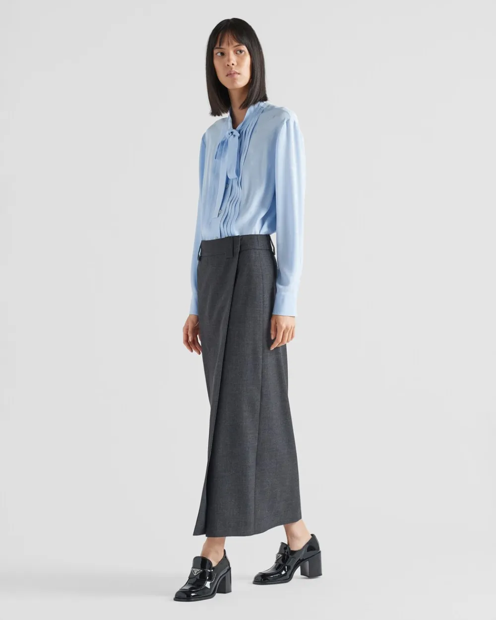 Mujer Prada FALDAS^Falda Midi De Lana