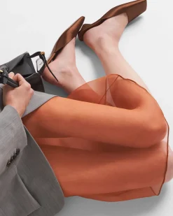 Mujer Prada FALDAS^Falda Midi De Organza