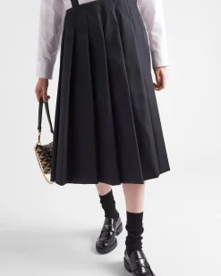 Mujer Prada COLECCIÓN FEMENINA|FALDAS^Falda Plisada De Re-nylon