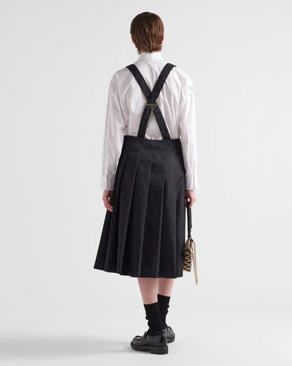 Mujer Prada COLECCIÓN FEMENINA|FALDAS^Falda Plisada De Re-nylon
